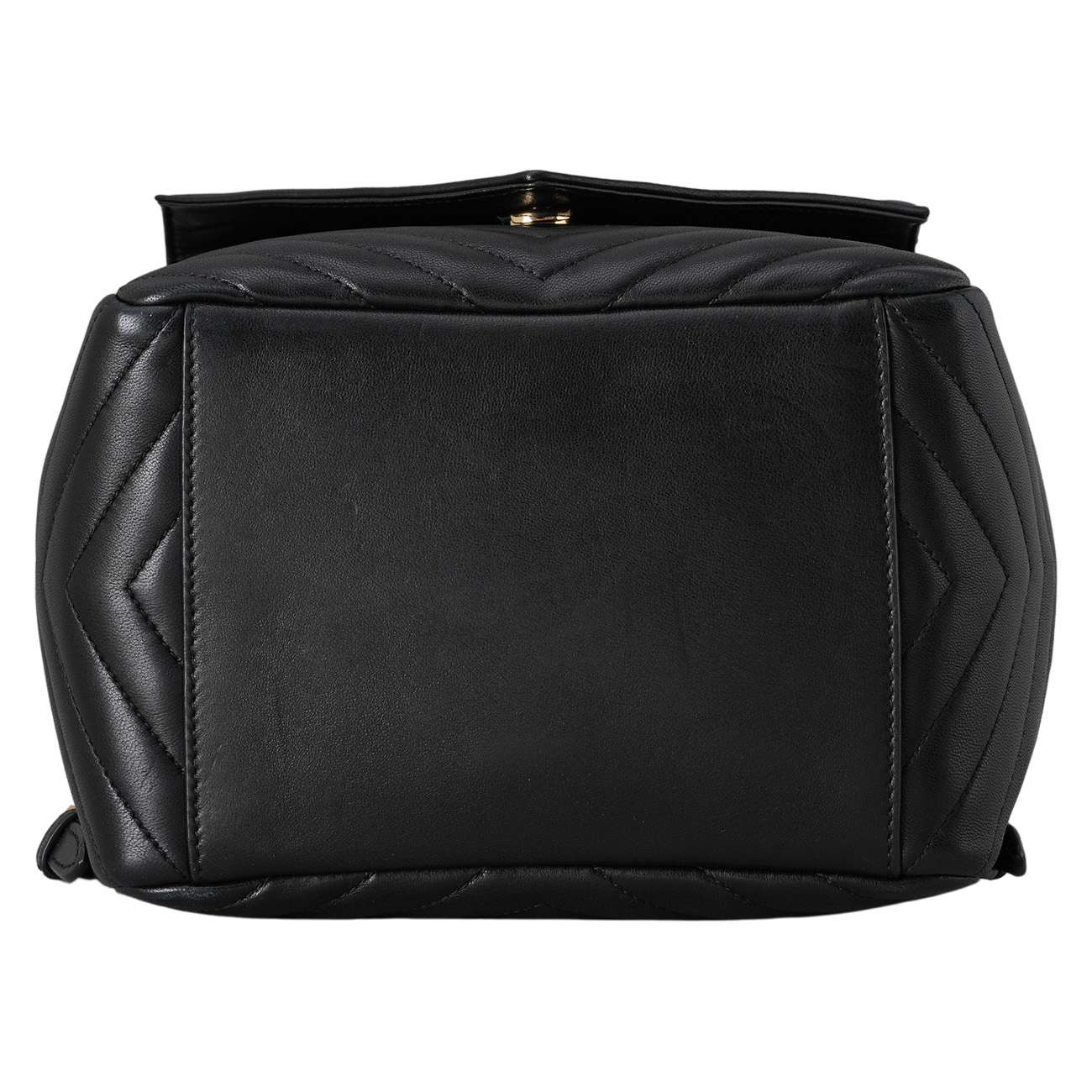 YVES SAINT LAURENT(USED)생로랑 672609 조 드로스트링 쉐브론 백팩